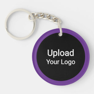 Custom Logo Upload Personalized Business Keychain