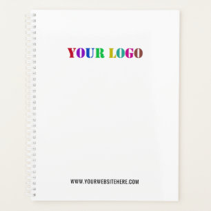 Custom Logo Website Promotional Business Planner