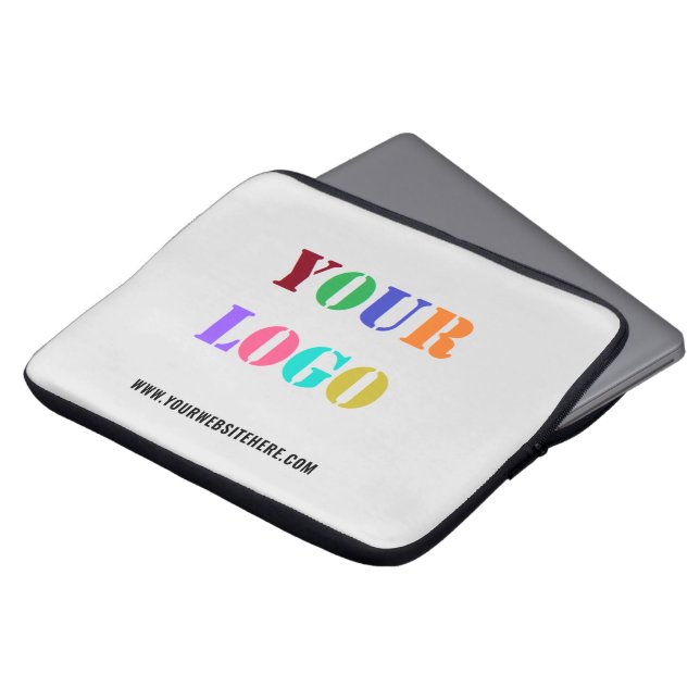 Custom Logo Website Promotional Laptop Sleeve Gift (Front Top)