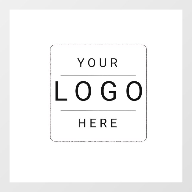 Custom Logo Window Cling (Sheet)