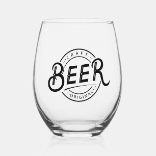 Custom Logo Wine Glass
