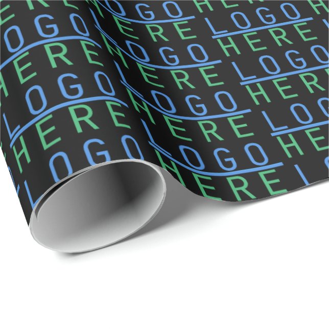 Custom Logo  Wrapping Paper (Roll Corner)