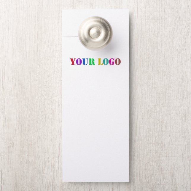 Custom Logo Your Business Personalized Dood Hanger (On Knob)