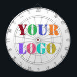 Custom Logo Your Business Promotional Personalized Dartboard<br><div class="desc">Custom Logo Your Business Promotional Personalized Gift - Make Unique Your Own Design - Add Your Logo / Image / Text / more - Resize and move or remove and add elements / image with customization tool. Choose / add your favourite background / text colours ! Good Luck - Be...</div>