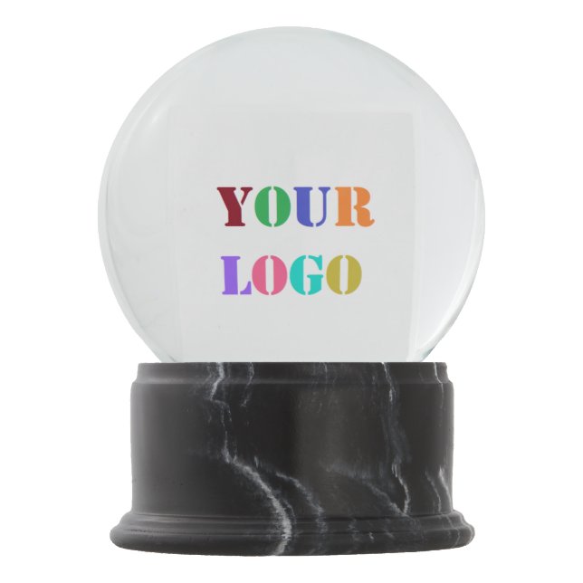 Custom Logo Your Business Promotional Personalized Snow Globe (Front)