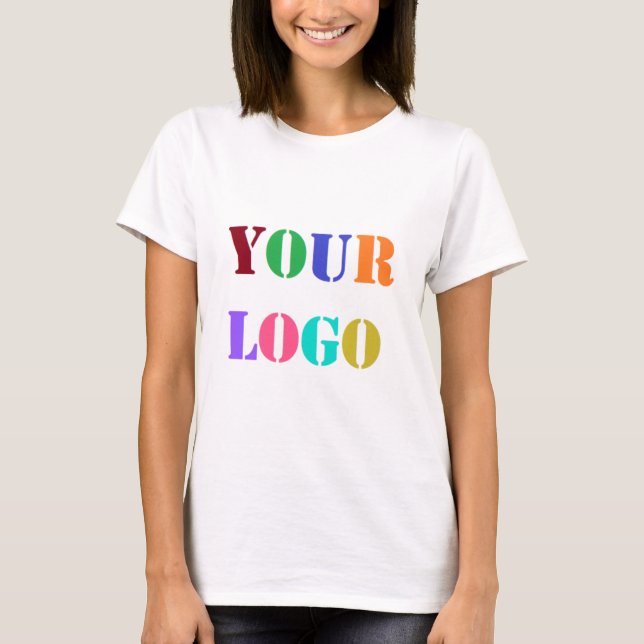 Custom Logo Your Business Promotional Personalized T-Shirt (Front)
