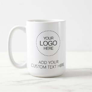 Custom Logotipo Store & Business Coffee Mug