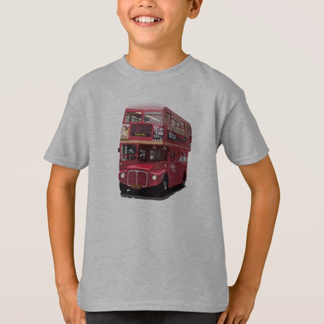Custom London Bus T-Shirt (Front)