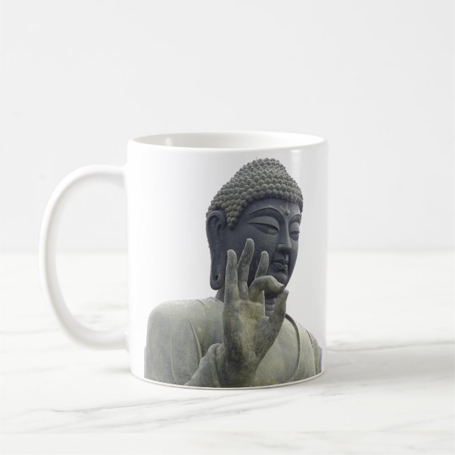 Custom Lookin' Good Buddha Coffee Mug (Left)