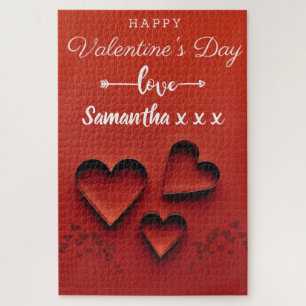 Custom Love From Valentine's Jigsaw Puzzle