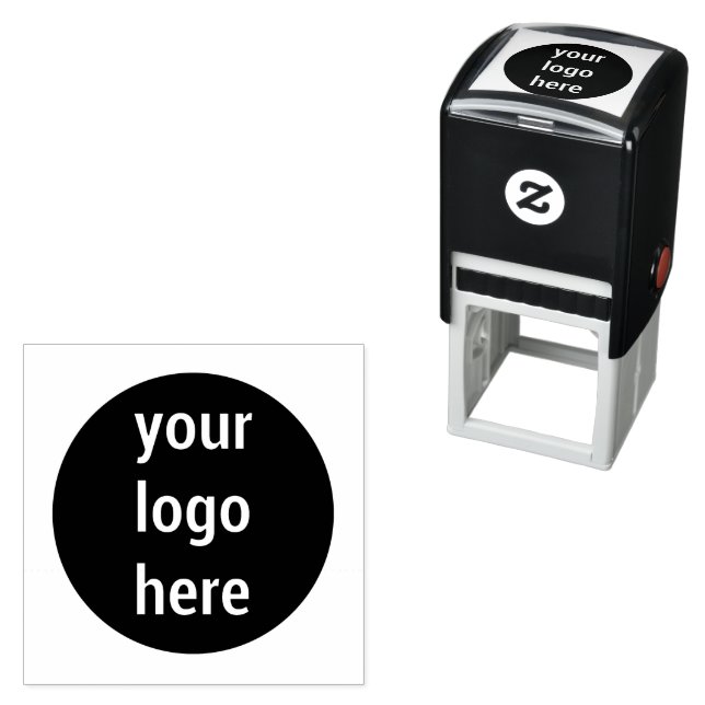 Custom Loyalty Card Business Logo Professional Self-inking Stamp (In Situ)