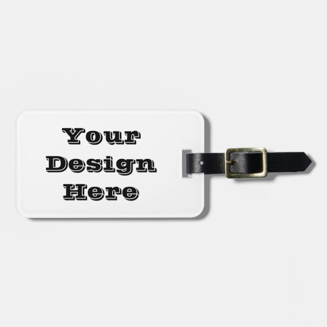 Custom Luggage Tag (Front Horizontal)