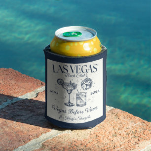 Custom Luxe Las Vegas Bachelorette Party Can Cooler