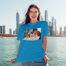 Custom Made - Add Photo and Text T-Shirt