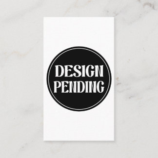 Custom-made, artistic, elegant business card