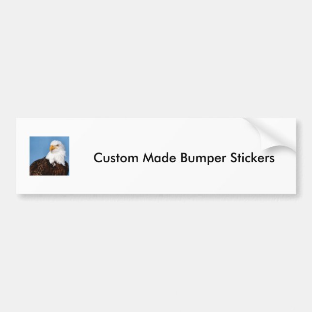 Custom Made Bumper Stickers (Front)