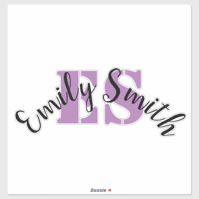 Custom Made Clear Vinyl Luggage Name Stickers (Sheet)