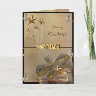 Custom Made Company Holiday Card for Client