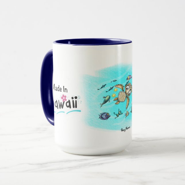 Custom Made in Hawaii Mug (Devant gauche)