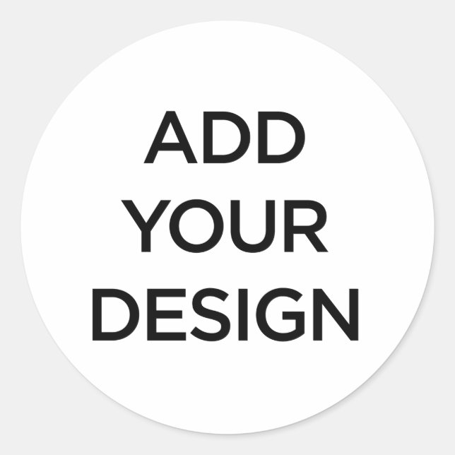 Custom Made (Make Your Own) Sticker Small, 1½ inch (Front)