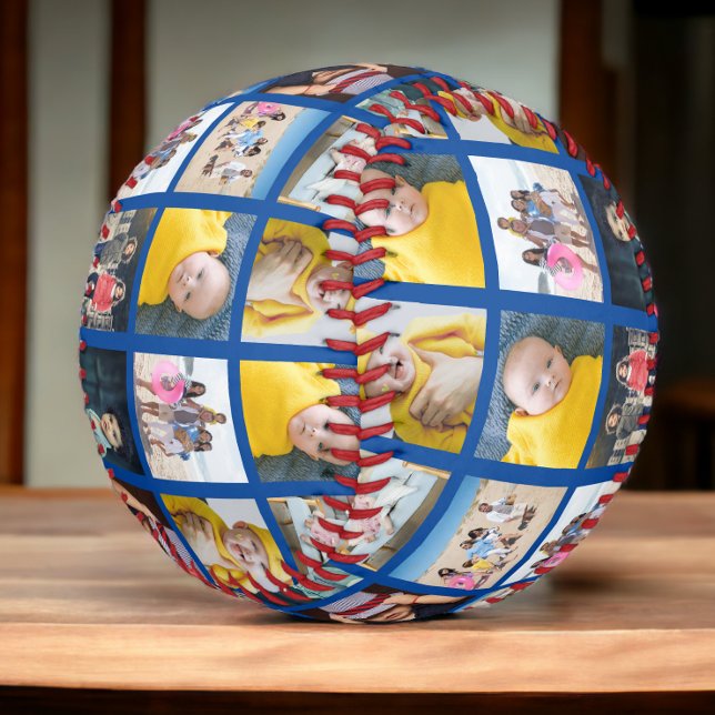 Custom Made Personalized One of a Kind 10 Photo Baseball (Creator Uploaded)