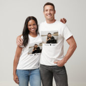Custom Made Photo And Text Personalized T-Shirt (Unisex)