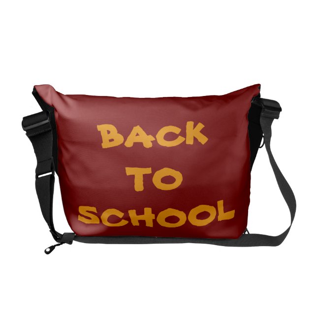 Custom made Rickshaw Zero Messenger Bag (Back)