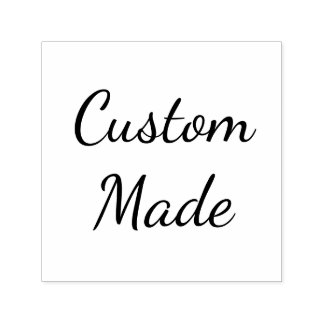 Custom Made Simple Cursive Self-inking Stamp