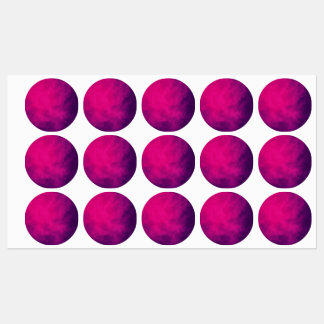 Custom Magenta Gradient Labels