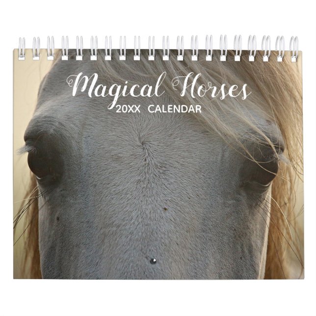 Custom Magical Horse 20XX Calendar (Cover)