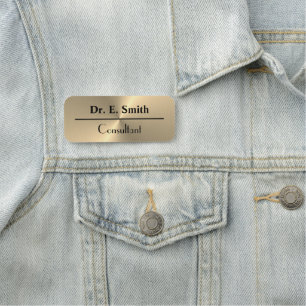 Custom Magnetic Tag Doctor Name Plate