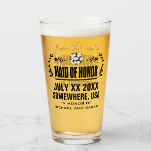 Custom Maid of Honour Glass