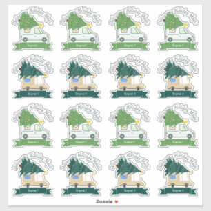 Custom Mail Delivery Decals for Mugs