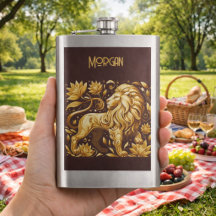 Custom Majestic Gold Lion