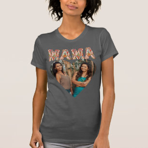 Custom Mama Photo T-Shirt Mother's Day Gift 
