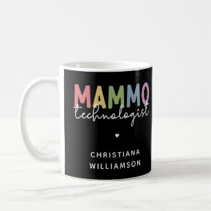 Custom Mammo Technologist Mammography Tech Coffee Mug