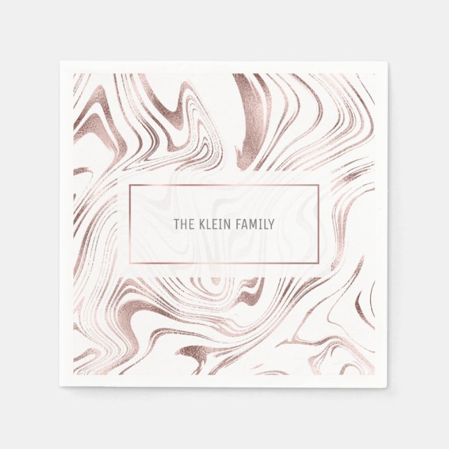 Custom Marble Napkin (Front)