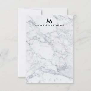 CUSTOM MARBLE STATIONERY CARD