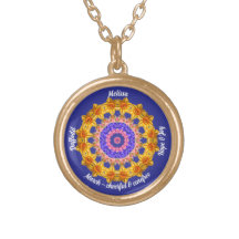 Custom March Birth Month Flower Daffodil Mandala