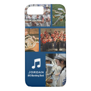 Custom Marching Band Orchestra Music Photo Collage Case-Mate iPhone Case