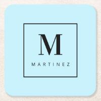 Custom Marvellous Monogram Light Blue