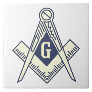 Custom Masonic Blue Lodge Wall Tile