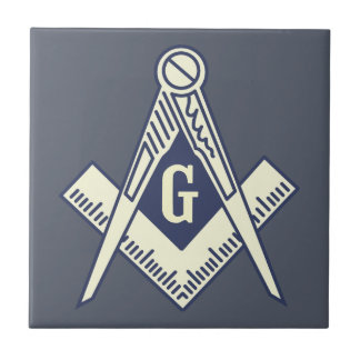 Custom Masonic Blue Lodge Wall Tile