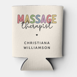 Custom Massage Therapist   Massage Therapy Gifts Can Cooler