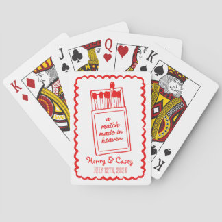 Custom Matchbox Design Playing Cards