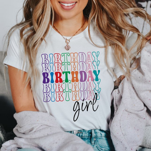 Custom Matching Birthday Party Team Squad Or Crew T-Shirt (Creator Uploaded)