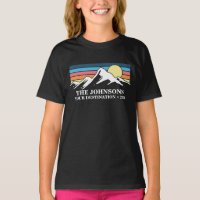 Custom Matching Family Vacation Camping Group  