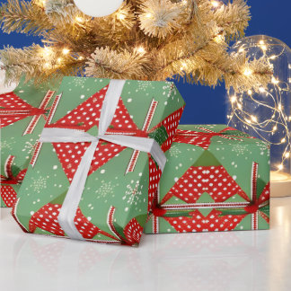 Custom Matte Vintage Christmas Wrapping Paper