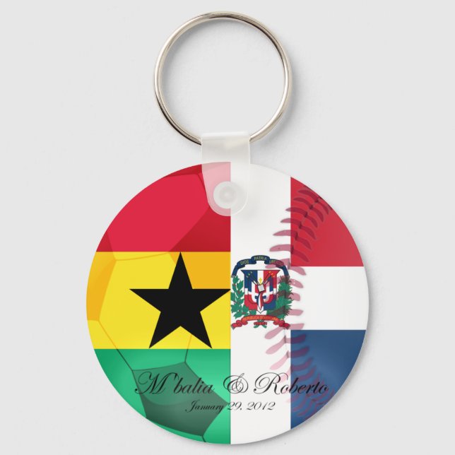 Custom M'balia Keychain (Front)