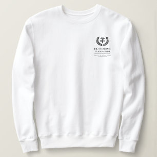 Custom MD Doctor of Medicine Med School Graduation Sweatshirt